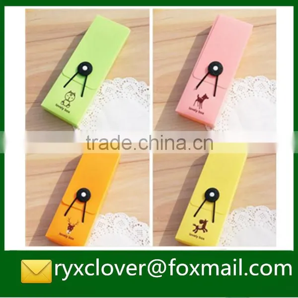PP Office&school Stationery Plastic Button Packing Box for Gift/pen photo-2