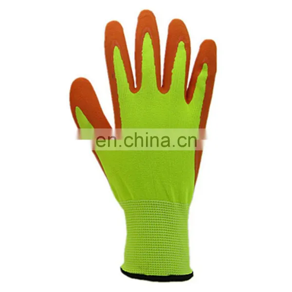 High Quality Industrial Protective Electrical Knitting Nylon Polyester Dipping Nitrile Work Safety Gloves photo-4