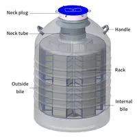 South Africa-bull Semen Tank-liquid Nitrogen Tanks for Cell Storage KGSQ photo-2