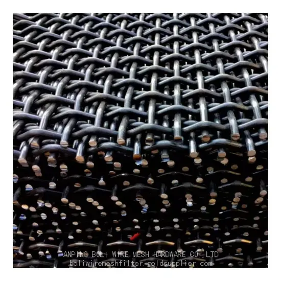Mining Steel Screen, Coal, Construction Steel Mesh Screen Using Crimped Wire Mesh Screen/ ss 304 Ss316 Crimp Wire Mesh photo-4