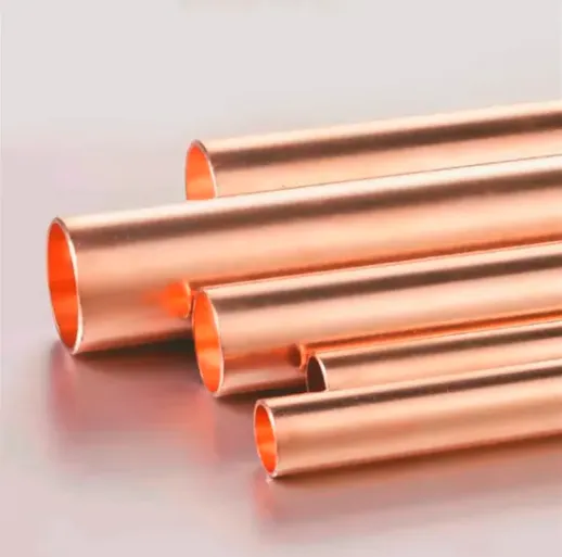 Factory Supply Air Conditioner Copper Pipe 1/4 1/2 3/4 5/8 Inch Copper Tube photo-3