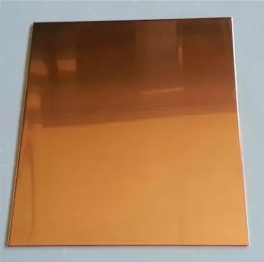 Premium 2mm Thick CW008A Lead Copper Flange Plate photo-4