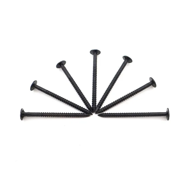 Q195 Material Construction Screw Shank Nails with Mill Test Report