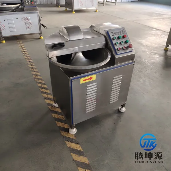 Variable Frequency Chopper Mixer for Meat, Vegetable & Shrimp Paste Emulsification photo-5