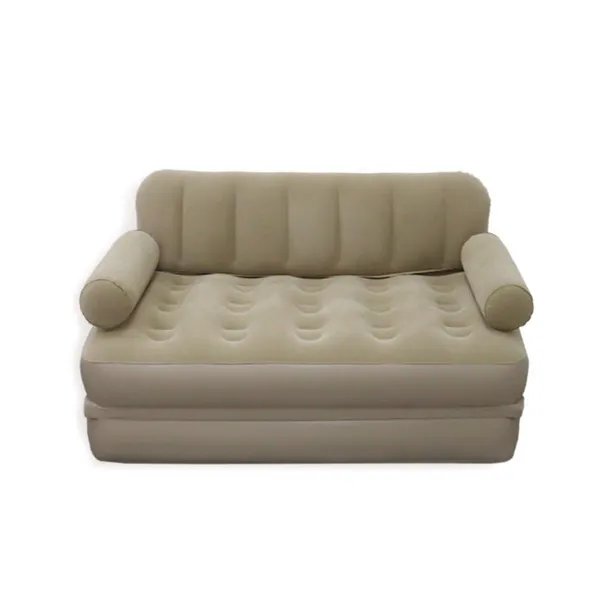 LXLOMAND Outdoor Camping Fully Automatic Sofa Bed Inflatable Mattress Sofa, Multifunctional Portable Lazy Inflatable Sofa for Sleeping on the Floor photo-2