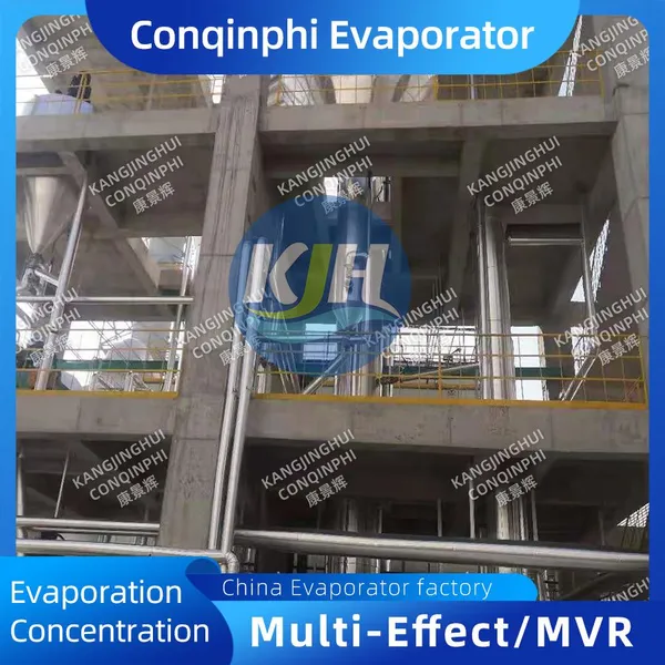 Triple-effect Vacuum Evaporator Energy Saving Low Consumption Triple Stage 220V 50Hz Operation photo-3