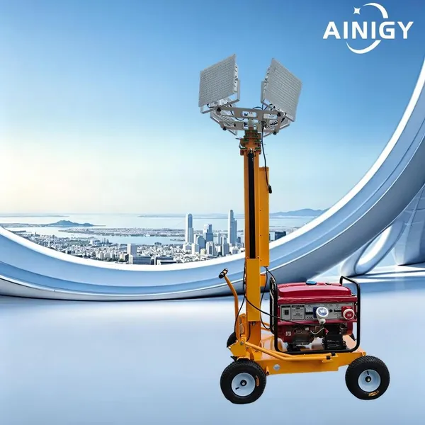 ANJ 6150B Electric Telescopic Lighting Tower photo-2
