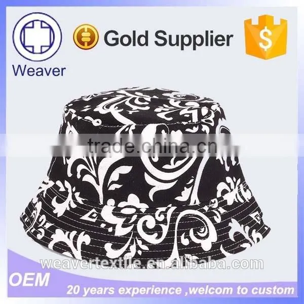 Wholesale Custom Printed Bucket Hats Print Pattern Paisley Bucket Hat in Russian photo-3