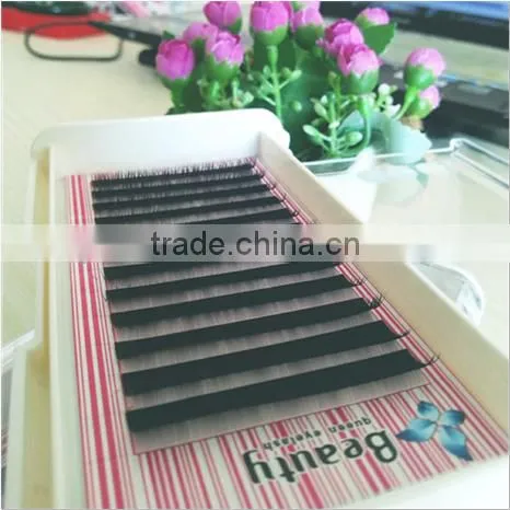 Soft Handmade Eyelashes 100% Human Hair Eyelashes photo-2