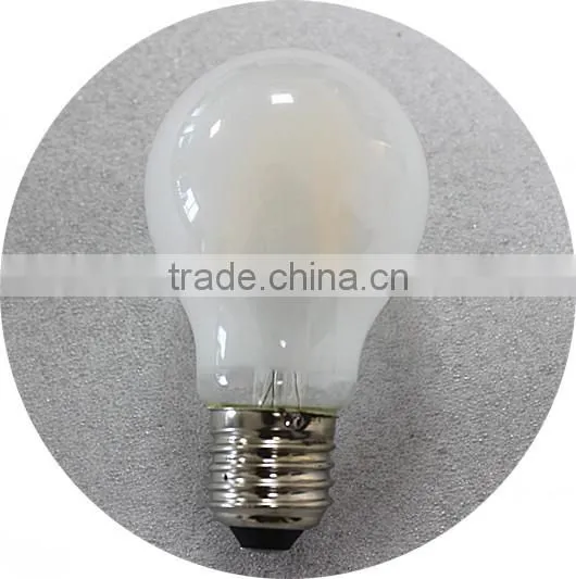 A60 Frosted Global Clear Glass 230v Filament Candle Lamp 6w E27 Cob Led Filament Bulb Light Quality Choice photo-4