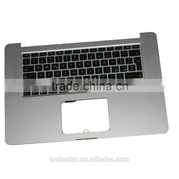 Factory Price For Apple MacBook Pro Retina A1398 Top Case With Keyboard 2013 Italian Layout photo-3