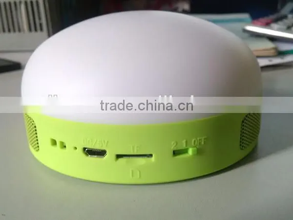 OE-1602 TF Card Connection Changeable Multi-coloured Light Beautiful Mini Bluetooth Speaker