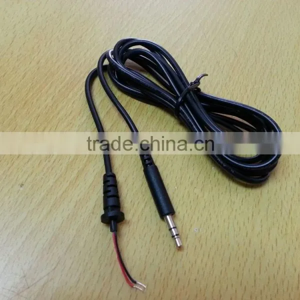 Standard 3.5mm Stereo With UL 2464 28# 2 C Wire and Molding Strain Relief photo-2