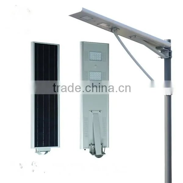 Garden Parking Lot Light 30w 60w Solar Panel Outdoor Led Street Light Price photo-3
