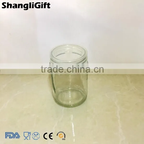 12oz Culture Jar 360ml Clear Glass With Plastic Cap photo-2
