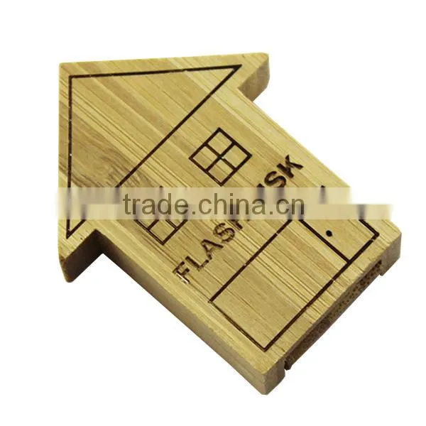Coustom Logo Wooden Push Usb 8GB photo-2