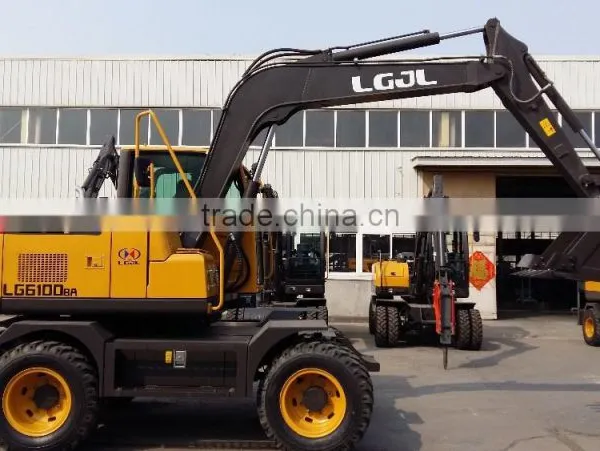 Mini Wheel Excavator,Mini Excavator Buckets,Chinese,Small Excavator,Excavator,Material Handlers Excavator