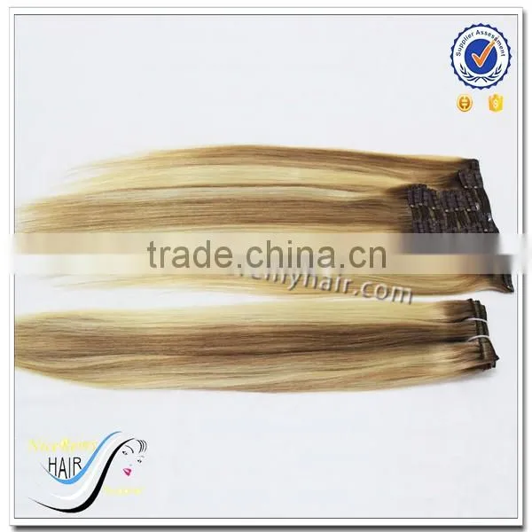 Cheap 100% Human Hair Clip in Hair Extension100% Human Hair Best Selling photo-4