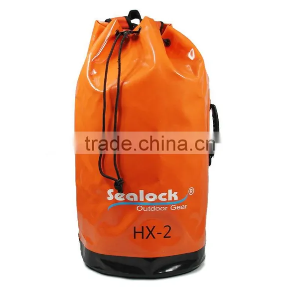 waterproof rolling backpack with drawstring
