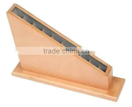 Montessori Materials/Preschool Montessori Wooden Toy for Kids/Educational Montessori Toys Rack for Red Rods photo-2