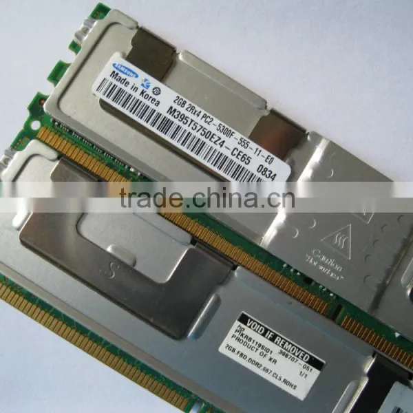 Amazing Low Price for 100% Orginal ! 2G PC2-5300 FBD 667MHZ DDR2 Server Ram Memory photo-3