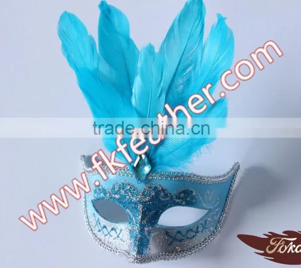 Wholesale Products Goose Feather Mask For Carnival Mask photo-2