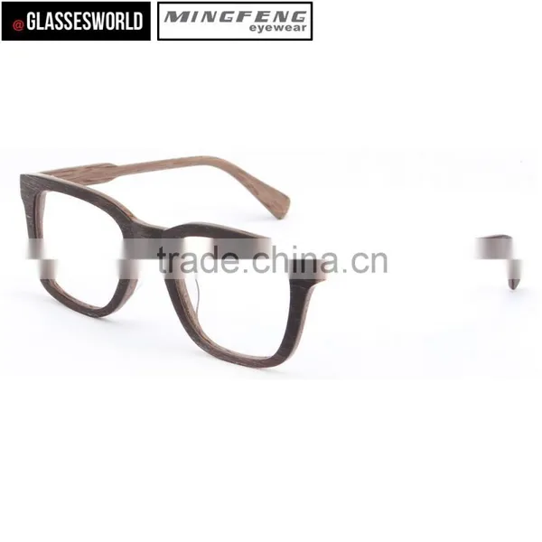 Custom Acetate Wood Eyewear Glasses Eyeglasses Spectacle Frames