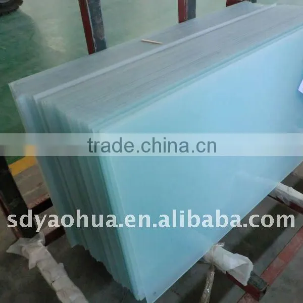 Sand-blasted Glass for Partition Wall With ISO9001:2008 photo-4