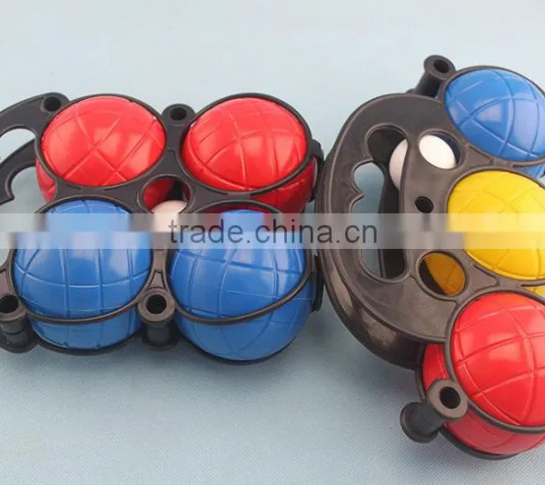 Plastic Bocce Ball Water Base Ground Grass Ball photo-5