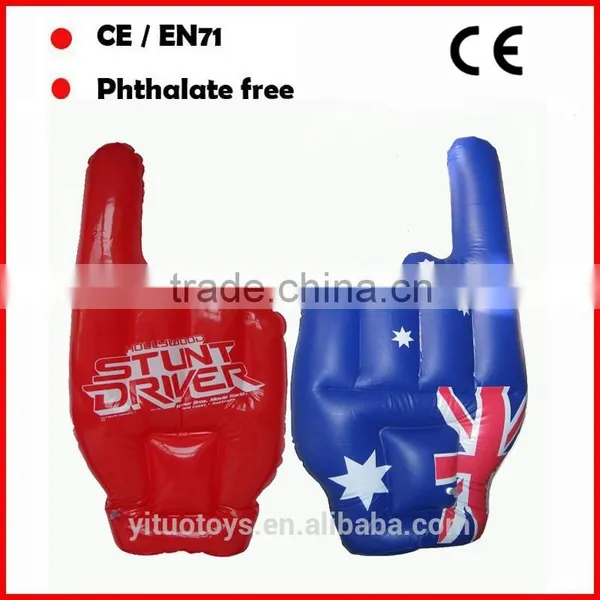 Black PVC Inflatable Hand photo-5