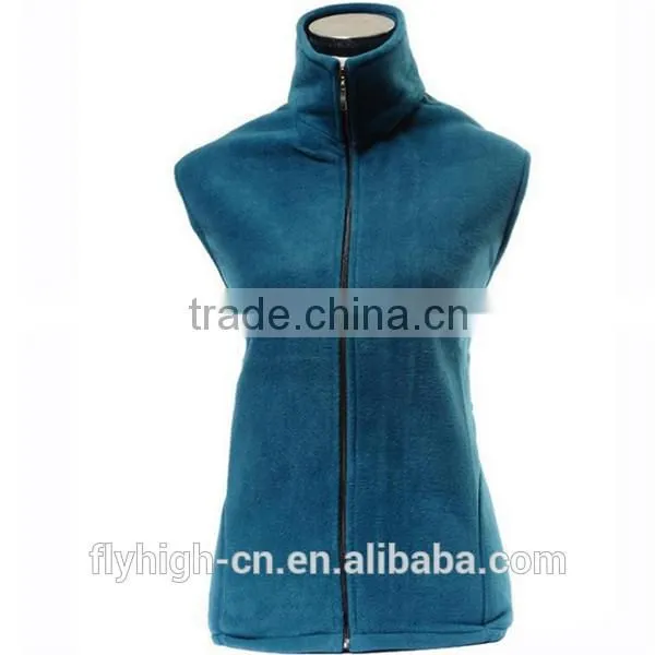 Promotional Apparel Warm Women Polar Fleece Waistcoat photo-3