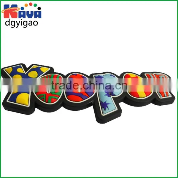 Eco-friendly 2D & 3D Plastic Letters Sticker photo-2