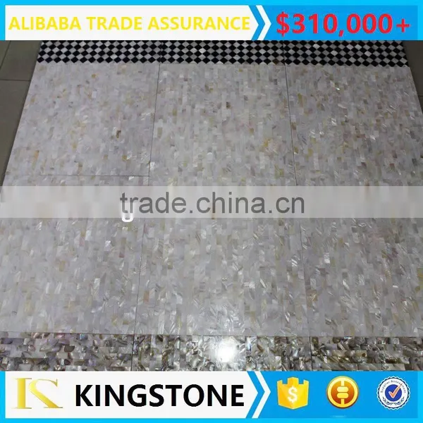 White Mother of Pearl Mosaic Tile for Home photo-2