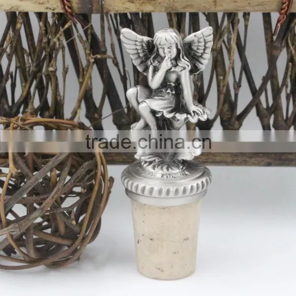 Metal Shell Shape Wine Stopper Base