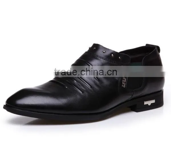 Wholesale Fashion Men Leather Slip on Shoes for Reseller photo-4