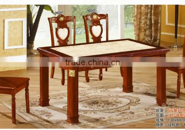 Delicacy Glass Top Stainless Steel Frame Dining Table Factory Sell Directly HYE 23 photo-2