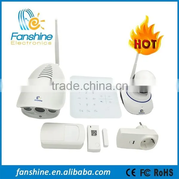 Fanshine 868MHz/433 Wifi GSM Smart Home Security Alarm System With IOS/Android APP Control photo-6