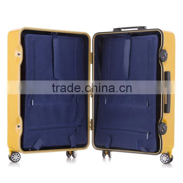 Simple Fashion Aluminum Frame Travel Business Luggage photo-6