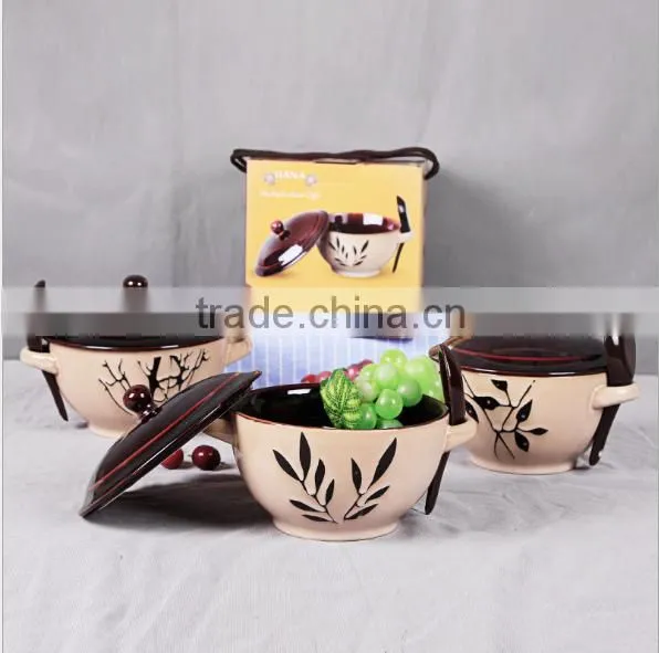 Mini Casserole Ceramic Bowl HY1672302 photo-2