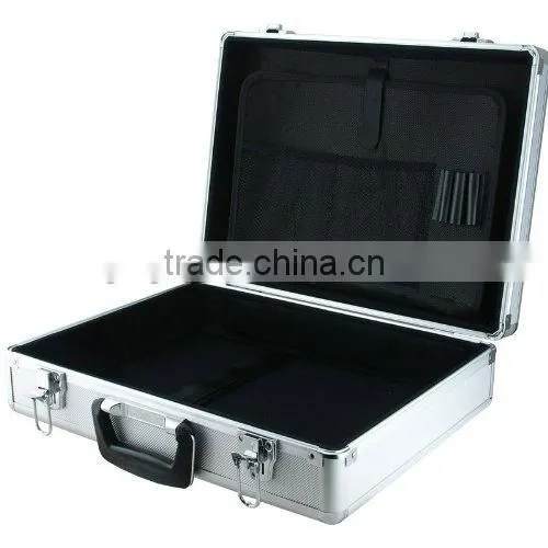 Aluminium Laptop and Test Equipment Silver Flight Case - 450x330x125mm photo-3