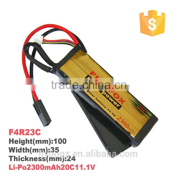 New Arrival F4R23C Wholesale Airsoft Bbs AK Size Li-Po Battery + 2300mAh 20C 11.1V Airsoft Cyma bb Gun Battery