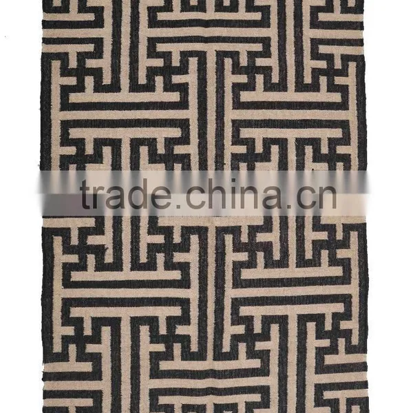 Flatweave Wool Jute Kilim Rugs