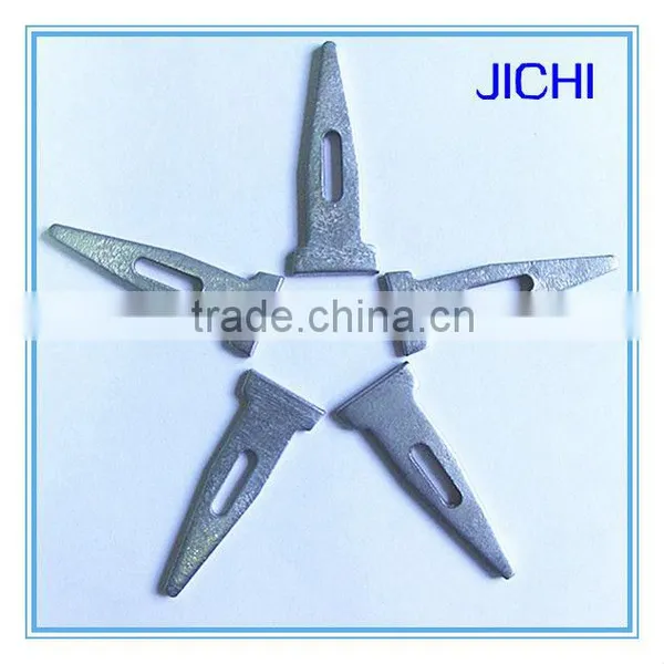 First Class Scaffolding Hardware Fastener 79mm L ,4.2mm T White Zinc Plate Wedge Pin photo-3