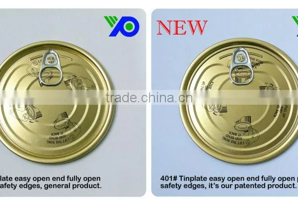 401#(99mm) Safe-rim Tinplate Easy Open End