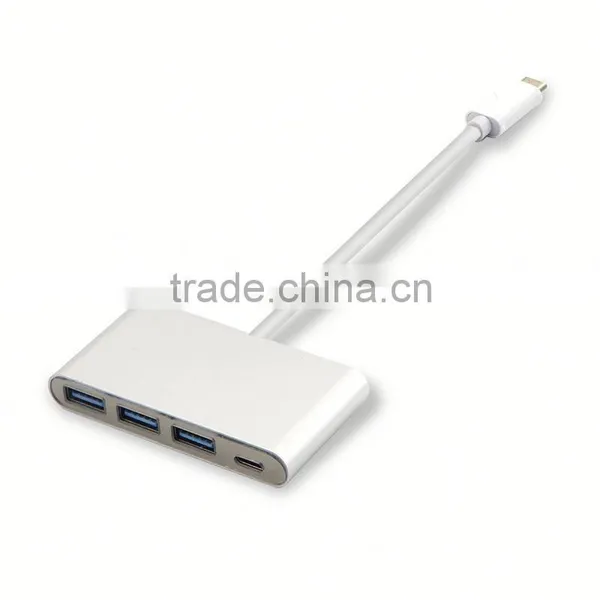 2 Port Hub Adapter Type c Usb 3.1 Hub photo-3