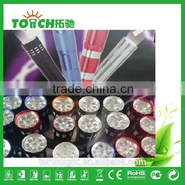 LED Flashlight With 9 White LEDs for Dollar Store Cheap Dollar Store Items photo-6