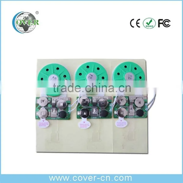 Programmable Recordable Sound Chip/ Sound Module For Plush Toys And Greeting Cards photo-2