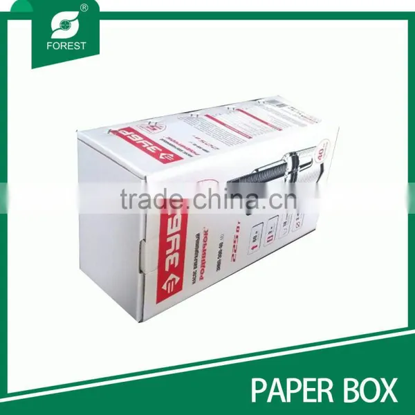 White Cardboard Packing Box Prined Paper Box With CMYK Printing photo-2