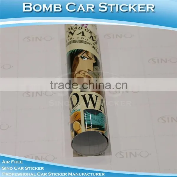 Supreme Car Wrap Design 1.52x30m Sticker Bomb Vehicle Vinyl Wrap photo-6