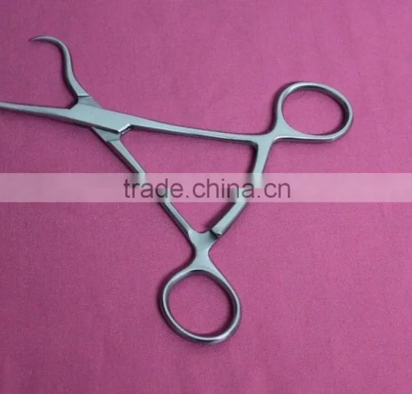 OR Grade Bone Reduction Forceps Curved Pointed Tips 5.5" Orthopedic Instruments By Taidoc photo-2